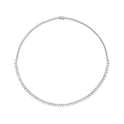PEAR DIAMOND CHOKER