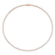 LARGE DIAMOND HEPBURN CHOKER 16"