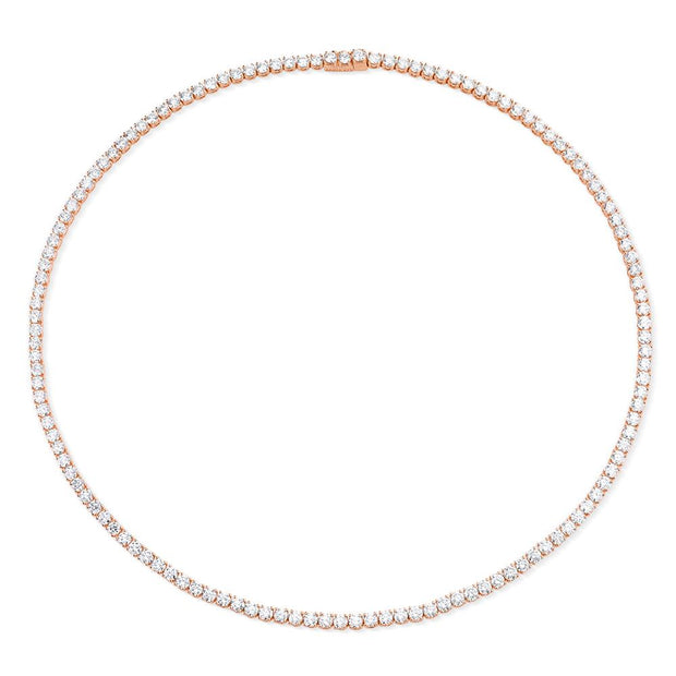 LARGE DIAMOND HEPBURN CHOKER 16"