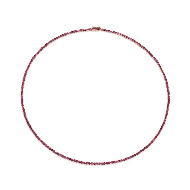 RUBY HEPBURN CHOKER 16"