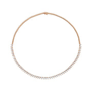 PEAR DIAMOND CHOKER