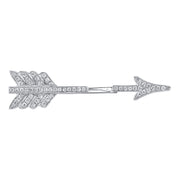 SINGLE DIAMOND ARROW EARRING