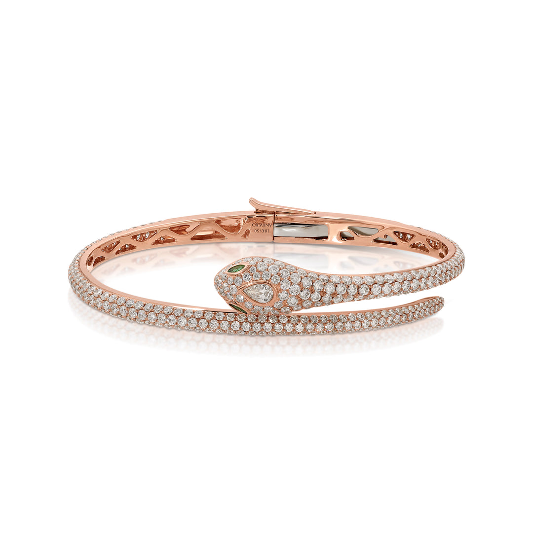DIAMOND SNAKE COIL BRACELET – Anita Ko