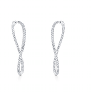 DIAMOND TWISTED HOOPS