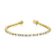 BAGUETTE DIAMOND BRACELET