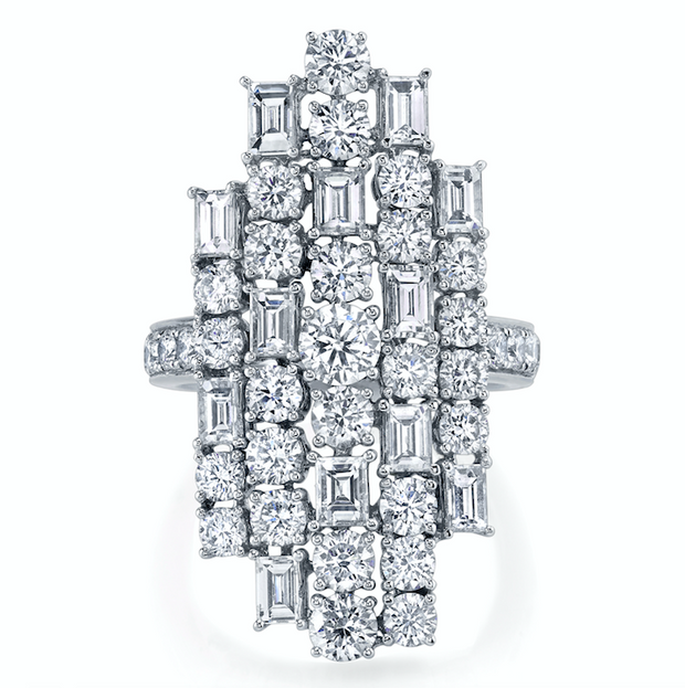 DIAMOND CLUSTER RING