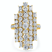 DIAMOND CLUSTER RING