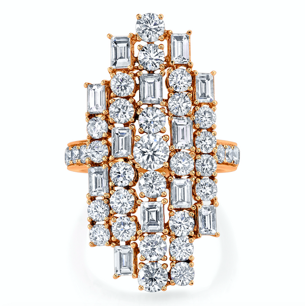 DIAMOND CLUSTER RING