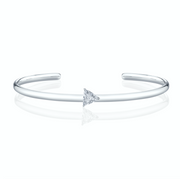TRILLION SHAPED DIAMOND CUFF