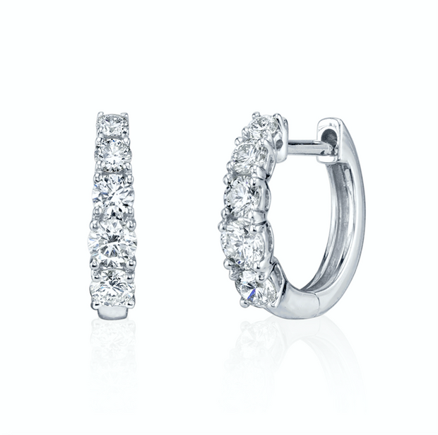 GRADUATED DIAMOND HUGGIES – Anita Ko GRADUATED DIAMOND HUGGIES – Anita Ko