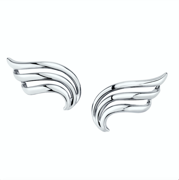 LARGE WAVE EARRINGS