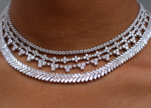 GC AD Cz Long Necklace Set/ Diamond Set/sabyasachi jewelry/bridal/indian  jewelry | eBay