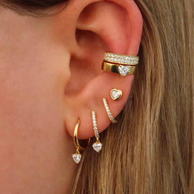 Heart 2025 ear cuff