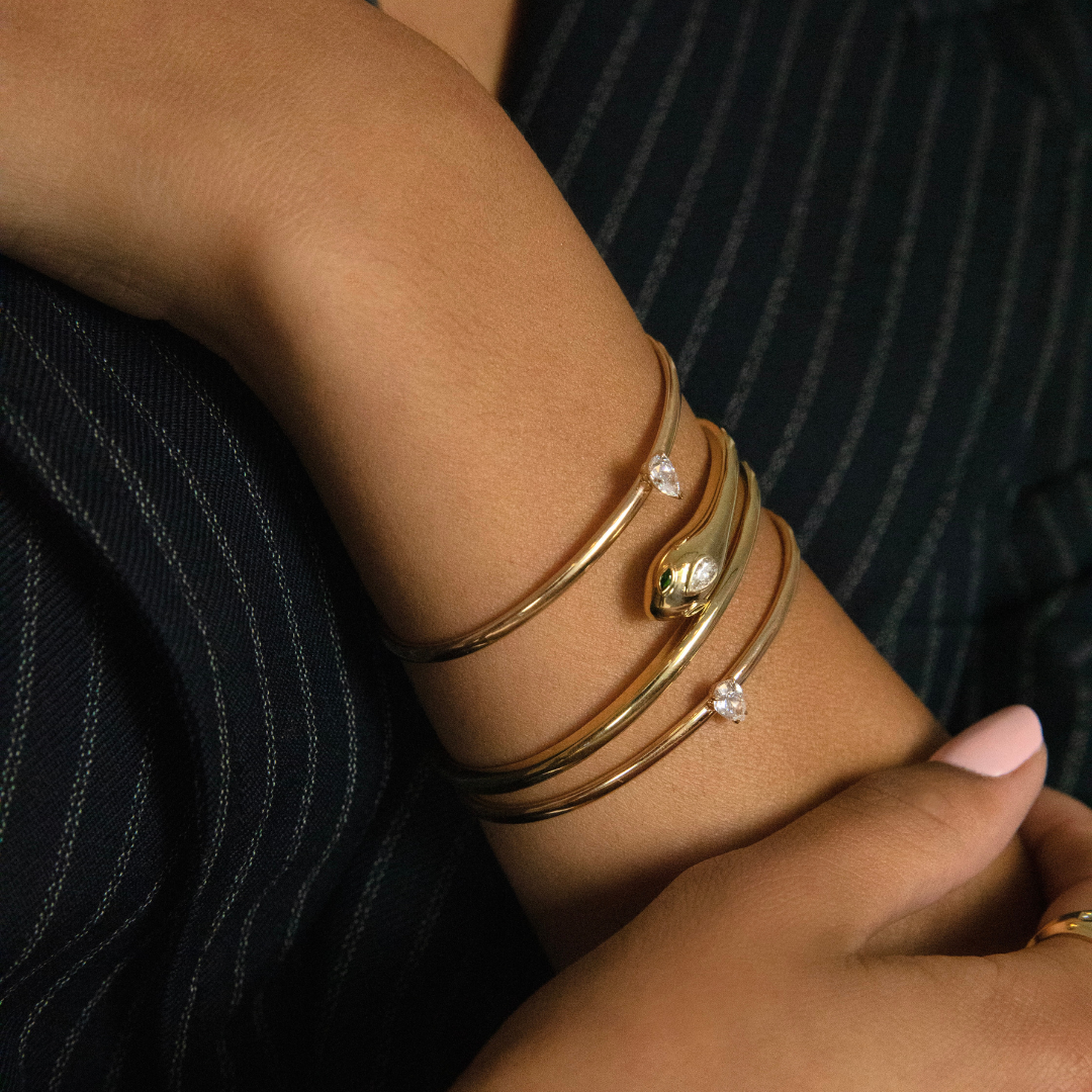 SNAKE COIL BRACELET – Anita Ko