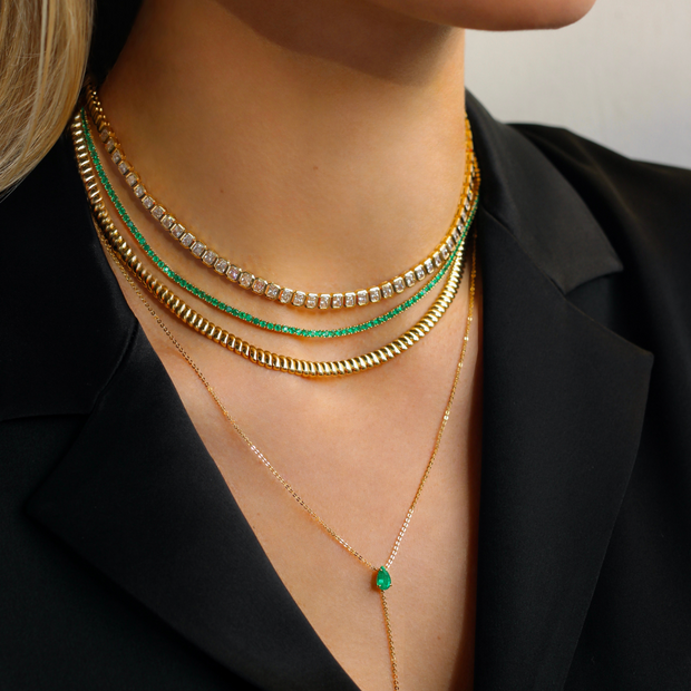 EMERALD HEPBURN CHOKER