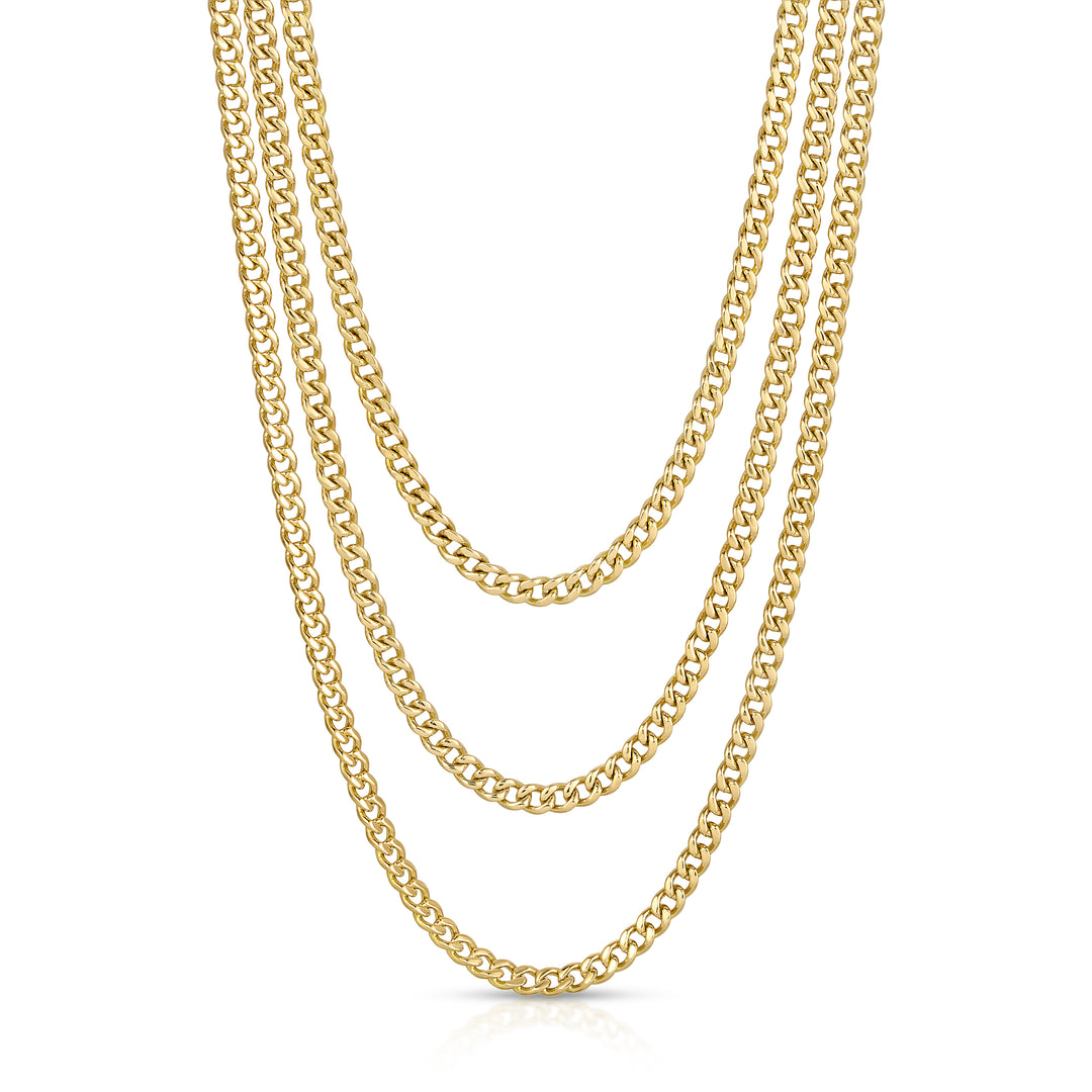 【TATIANA】Link Chain Toggle Choker Necklace★送料無料 marina-rink-chain-necklace-04.