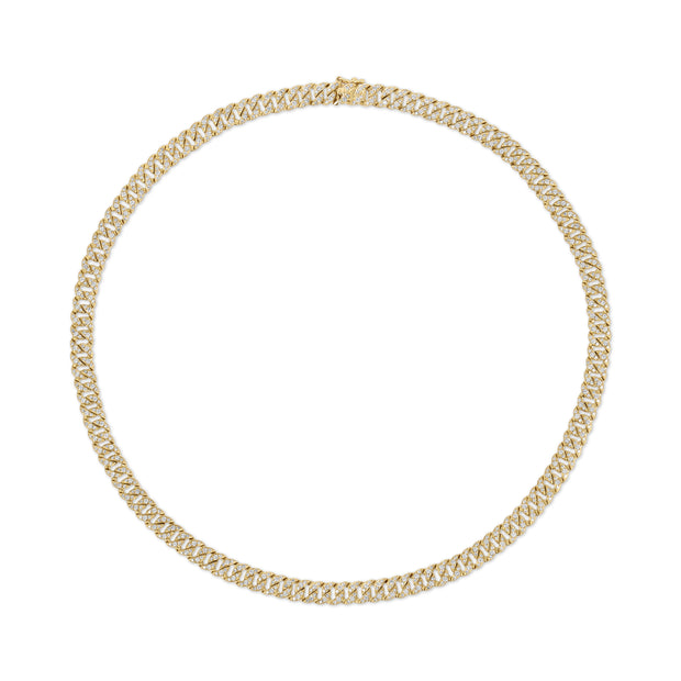 SMALL DIAMOND HAVANA CHOKER