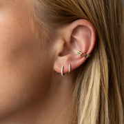 MULTI-COLOR DIAMOND AND FINE GEMSTONE EAR CUFF
