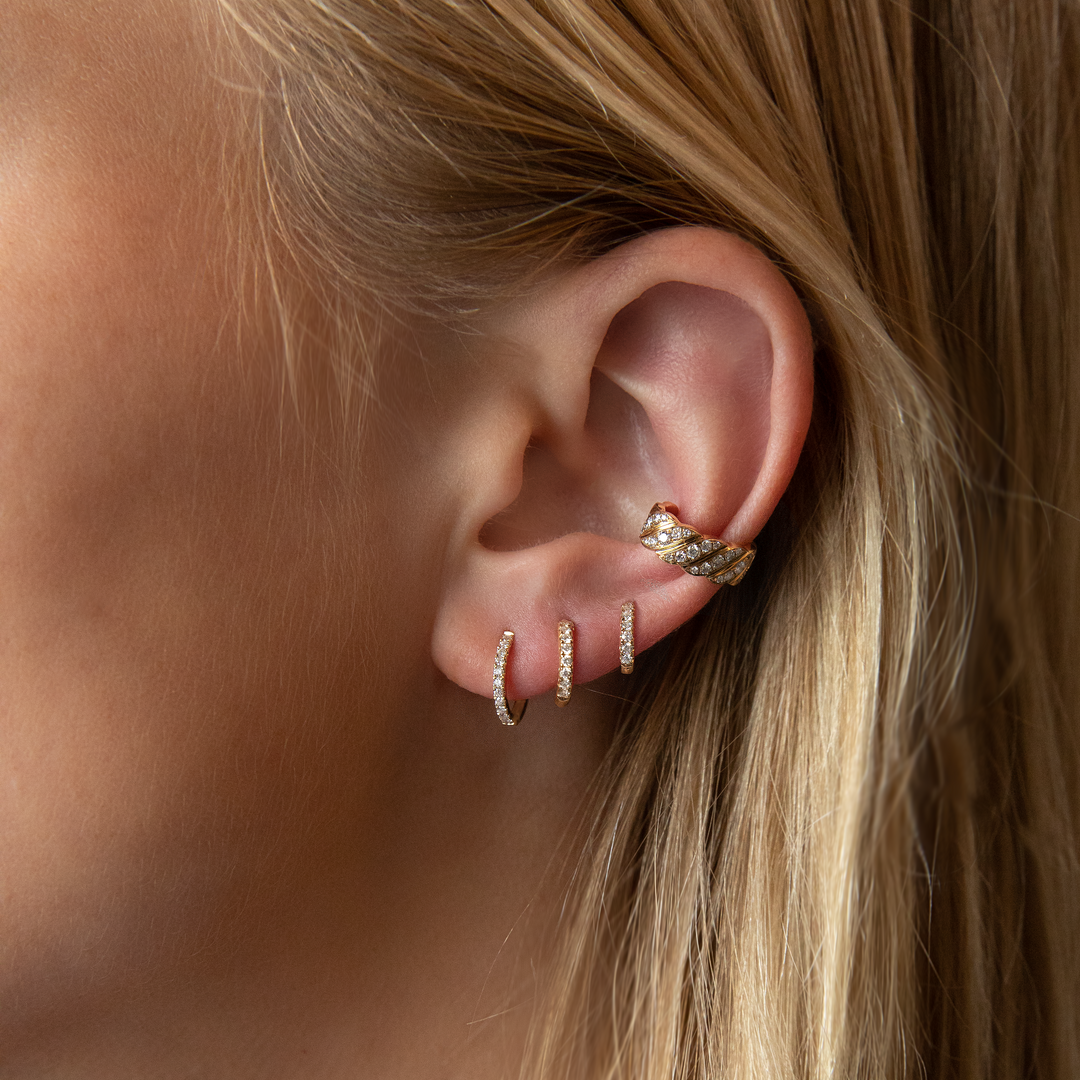 SMALL DIAMOND HUGGIES – Anita Ko SMALL DIAMOND HUGGIES – Anita Ko