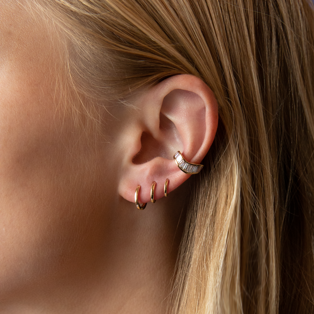 国内発| ANITA KO Huggies 18K Yellow Gold フープピアス SMALL HUGGIES – Anita Ko