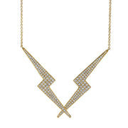 DIAMOND LIGHTNING BOLT NECKLACE