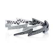 DIAMOND LIGHTNING BOLT CUFF