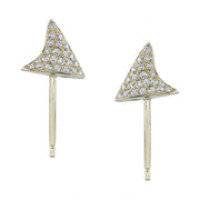 DIAMOND THORN STUDS