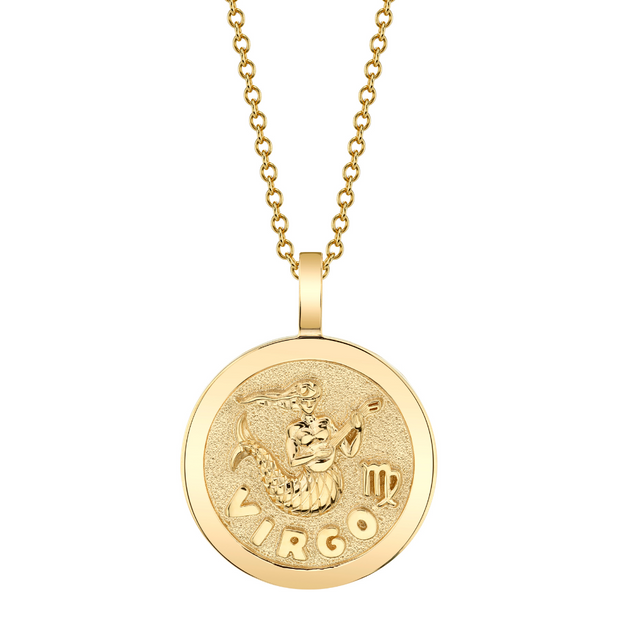 CLASSIC ZODIAC COIN PENDANT