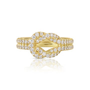 DIAMOND KNOT RING