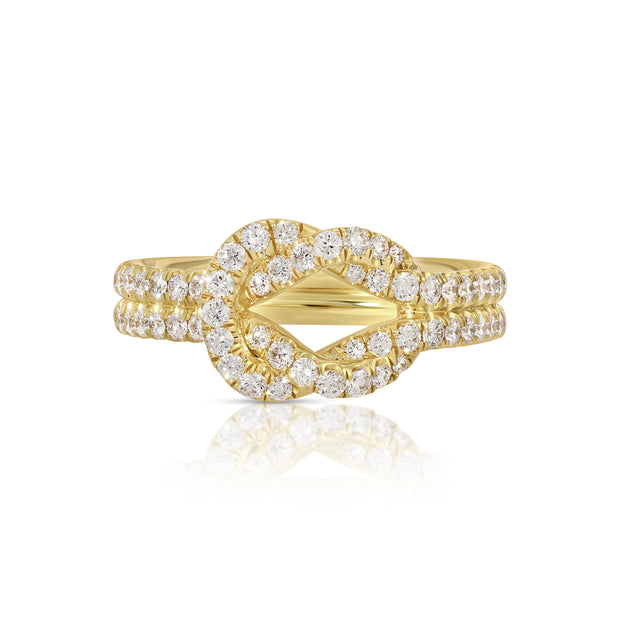 DIAMOND KNOT RING