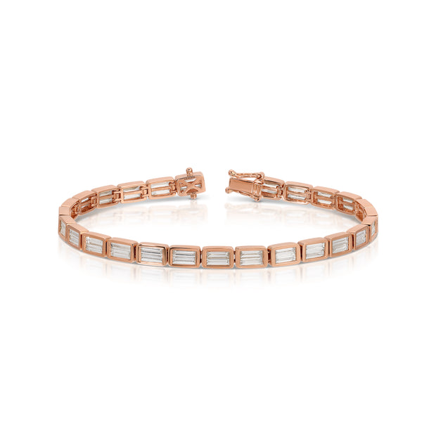 BAGUETTE DIAMOND BUNNY BRACELET