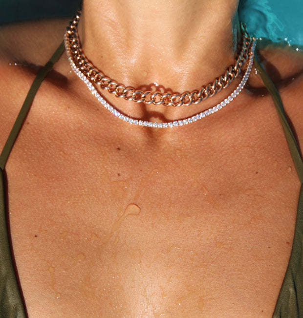 NAPLES CHAIN LINK CHOKER