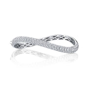 DIAMOND CURVED BANGLE