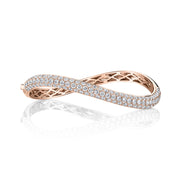 DIAMOND CURVED BANGLE