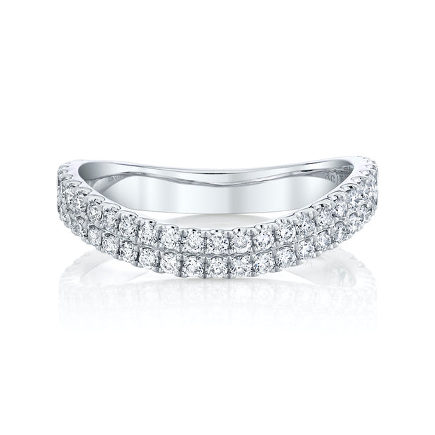 DIAMOND CURVED RING