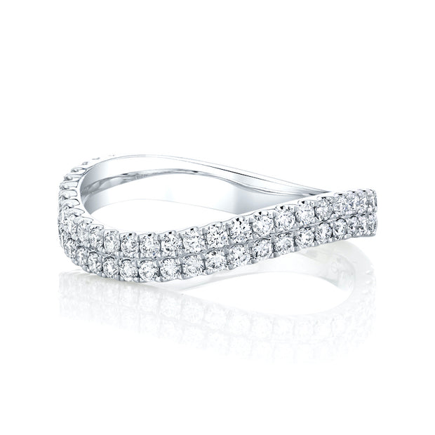 DIAMOND CURVED RING