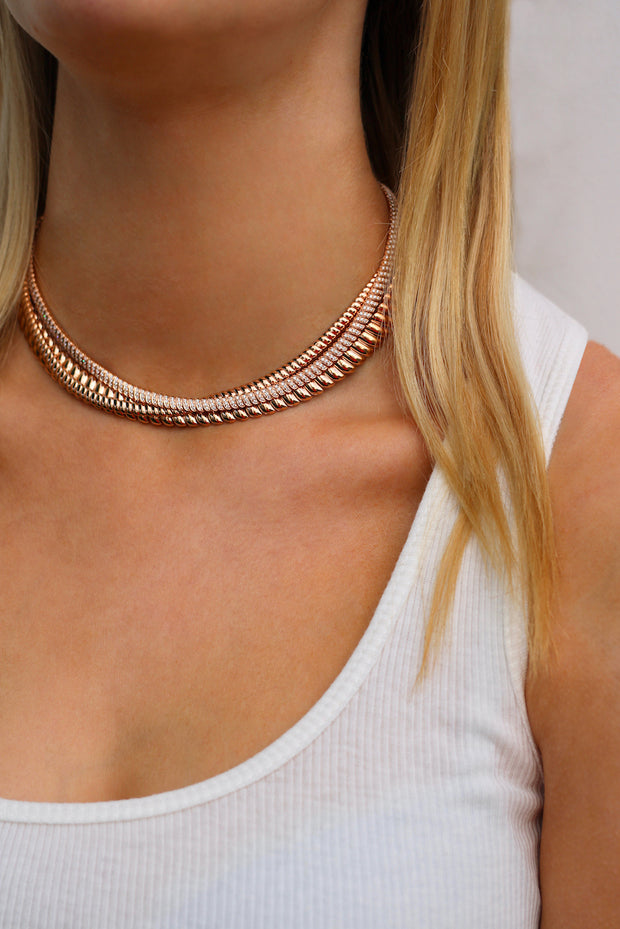 THIN DIAMOND ZOE CHOKER