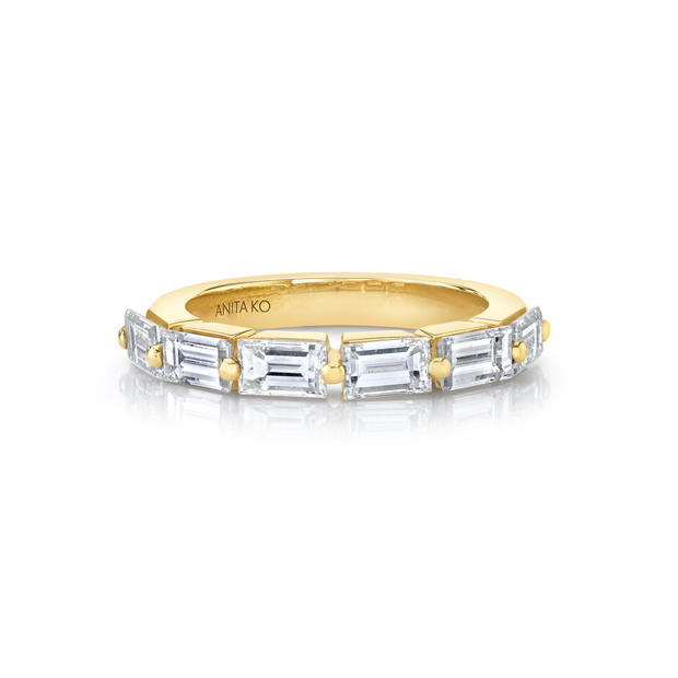 FLOATING BAGUETTE DIAMOND RING