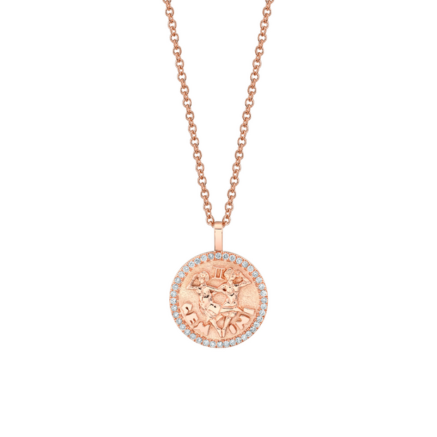 Gemini coin necklace deals
