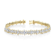 MARQUISE DIAMOND TENNIS BRACELET