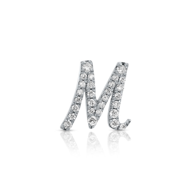 DIAMOND INITIAL STUD