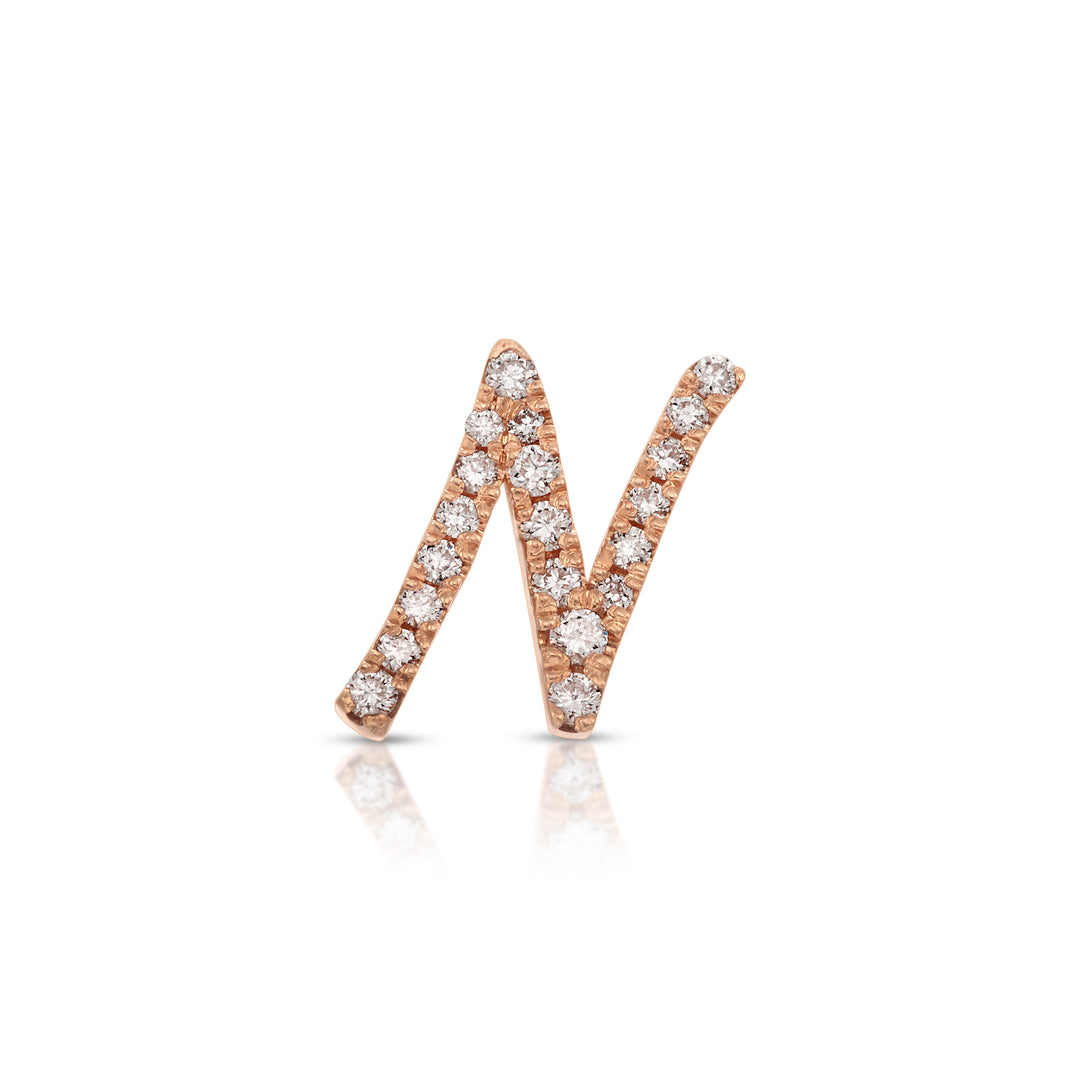 【MEJURI】Letter Stud レタースタッド 14k＊日本未入荷 14K TINY LETTER STUD – LUMO