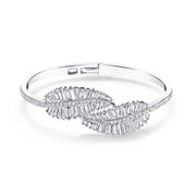 PALM LEAF DIAMOND BRACELET