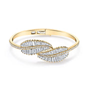 PALM LEAF DIAMOND BRACELET