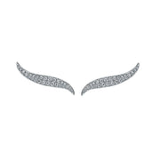 DIAMOND PETAL EARRINGS