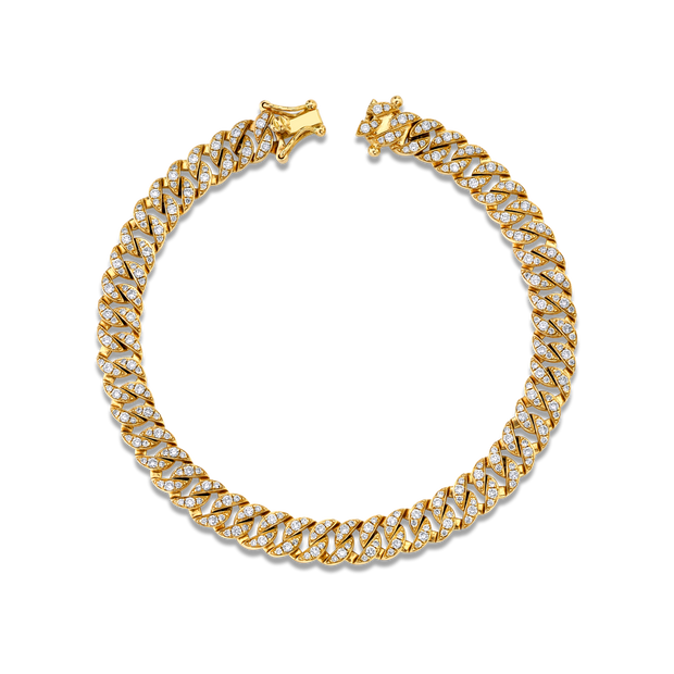 SMALL HAVANA DIAMOND BRACELET