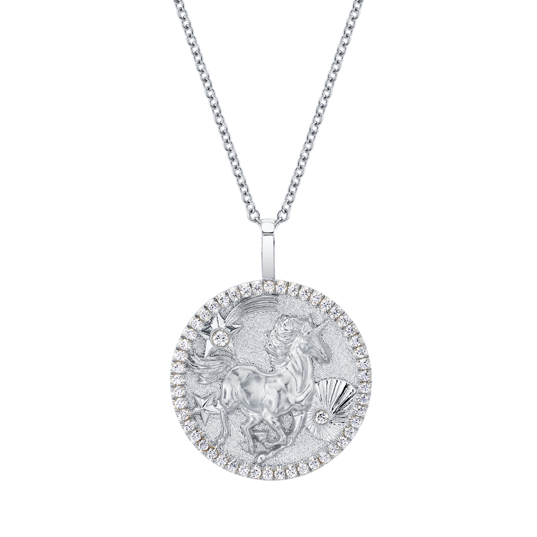 LUCKY DIAMOND UNICORN TALISMAN – Anita Ko