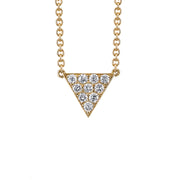 SMALL DIAMOND TRIANGLE NECKLACE