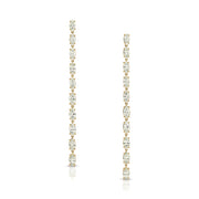 MARQUISE DIAMOND DROP EARRINGS